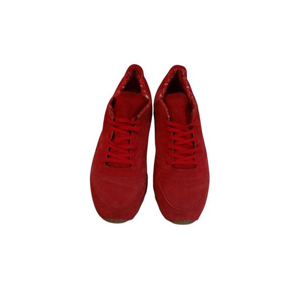 Reebok Classic Red Suede Sneakers - Picture 3 of 6